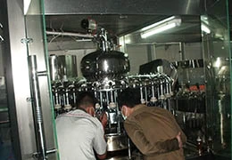 mesin filling botol rotary