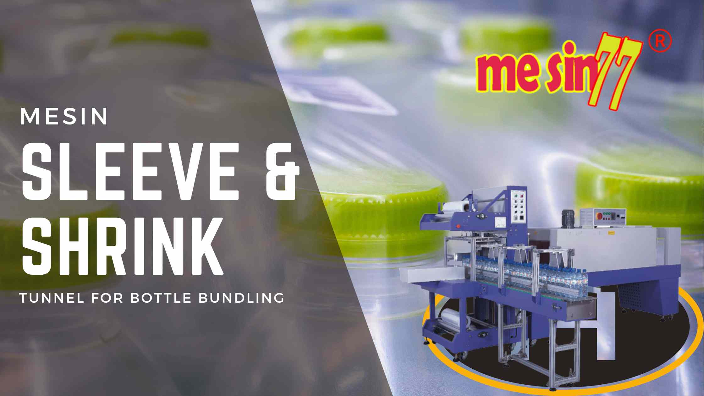 mesin shrink tunnel botol