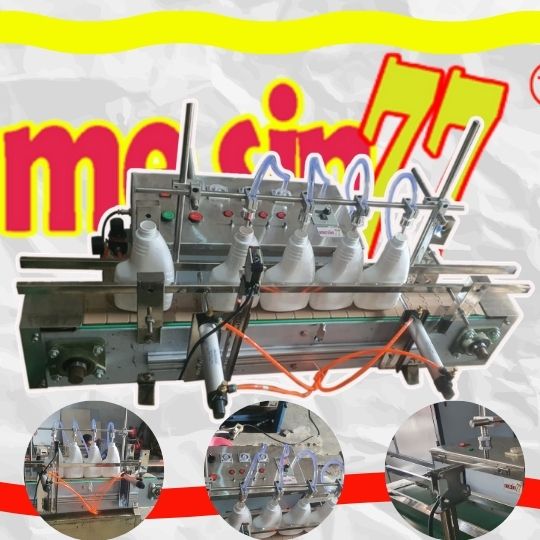 mesin filling 4 nozzle otomatis