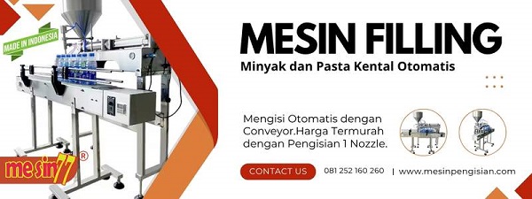 mesin pengisian minyak dan pasta kental otomatis